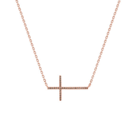 Diamond necklace Luxury Cross