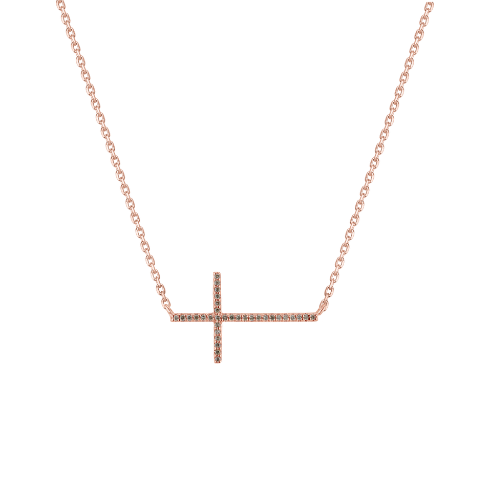 Diamond necklace Luxury Cross