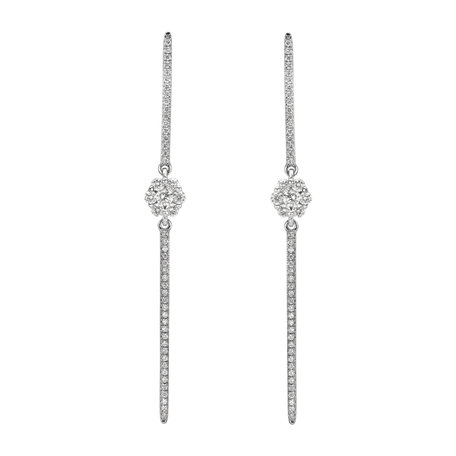 Diamond earrings Diamond Waterfall