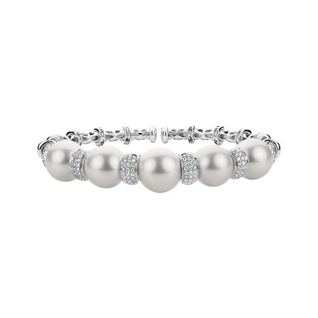 Diamond bracelet with Pearl Lake Treasure