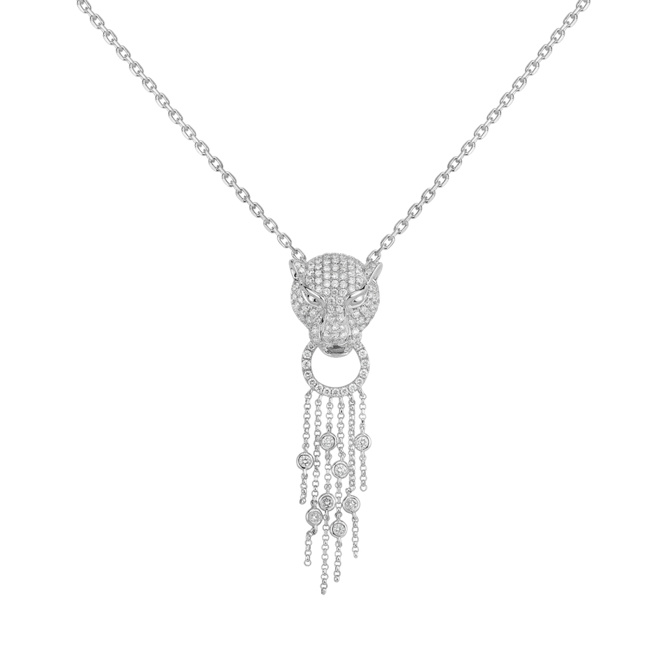 Diamond necklace Majestic Tiger