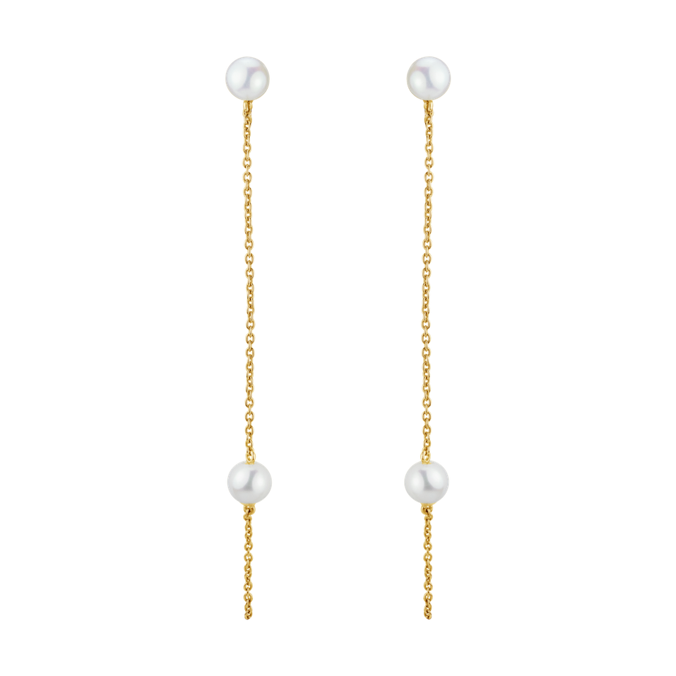 Earrings with Pearl Pearly Godess