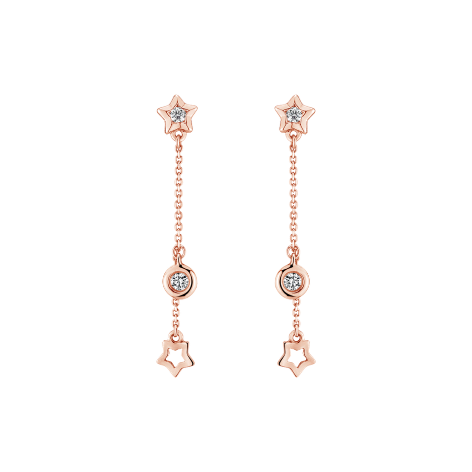 Diamond earrings Celestial Spark