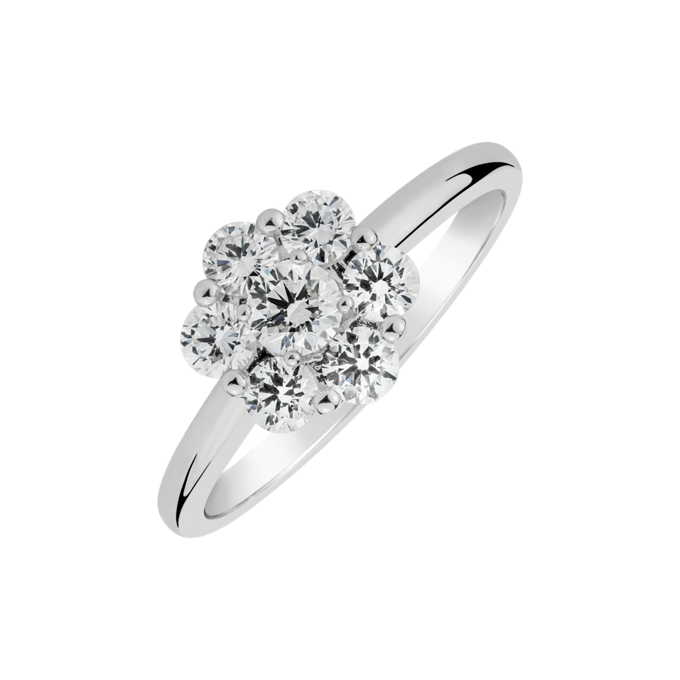 Diamond ring Heavenly Flower