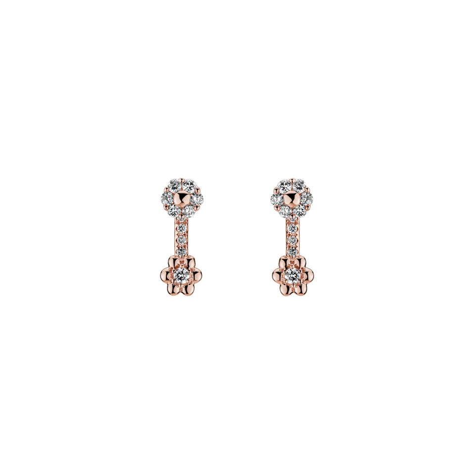 Diamond earrings Bloom Mytery