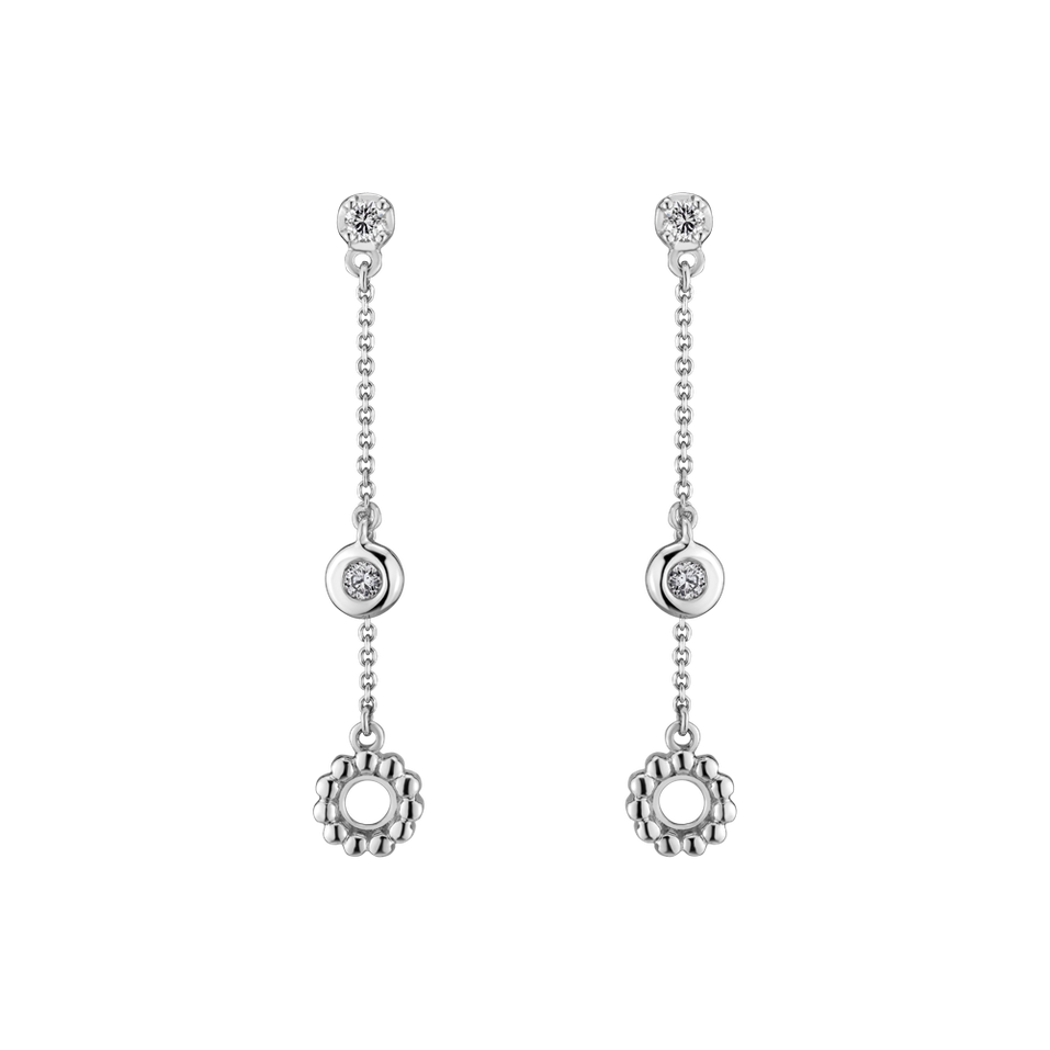 Diamond earrings Regal Reverie