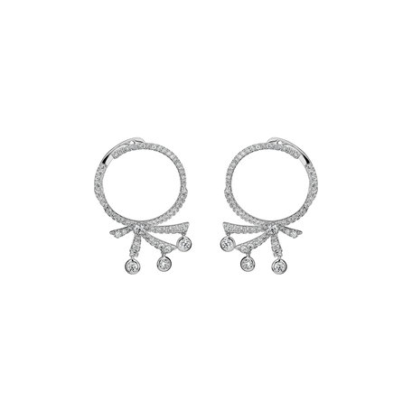 Diamond earrings Frozen Brilliance