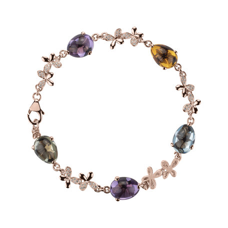 Diamond bracelet with gemstone Eternal Sin