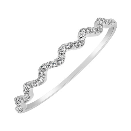 Diamond ring Sparkling Waves