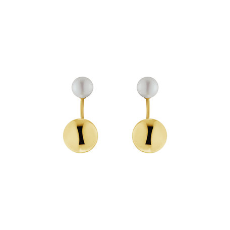 Earrings with Pearl Treasured Trove