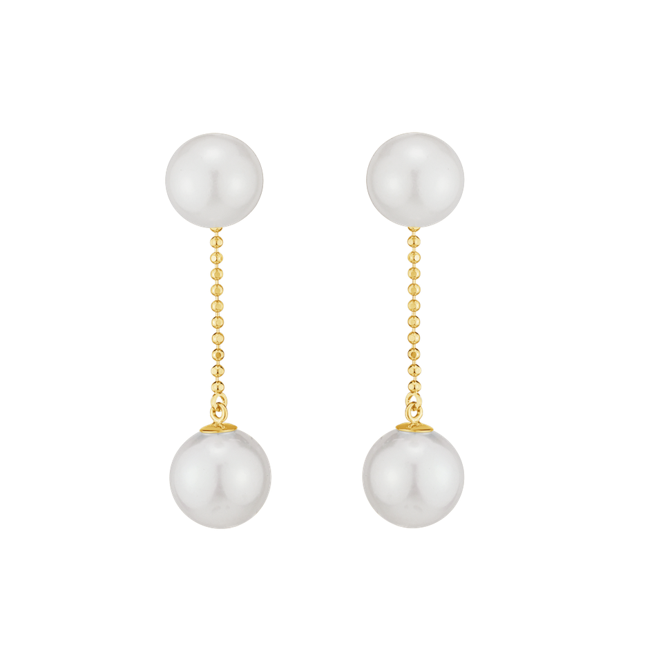 Earrings with Pearl Sea Song