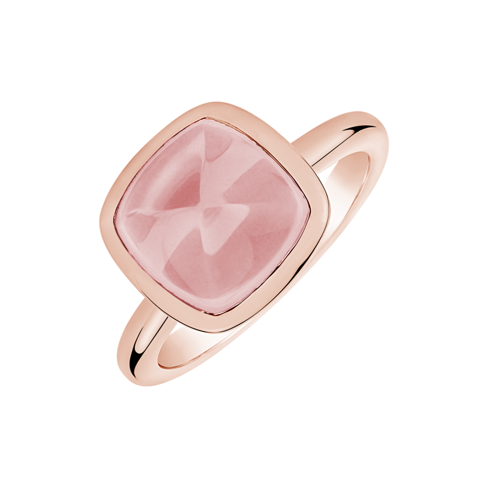 Ring with Rose Quartz Mistress Temptation