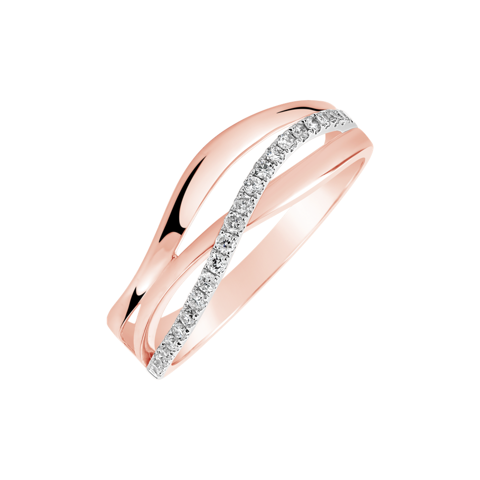 Diamond ring Shiny Wave