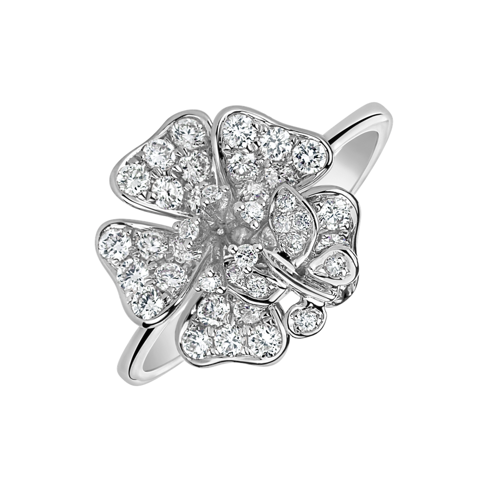 Diamond ring Brilliant Flower