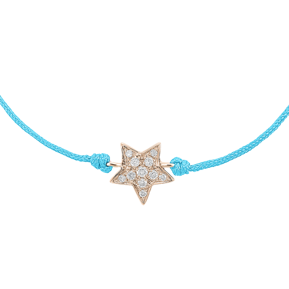 Diamond bracelet Star Message