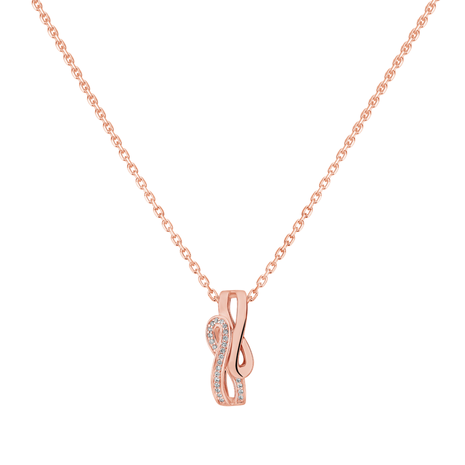 Diamond pendant Shiny Loop