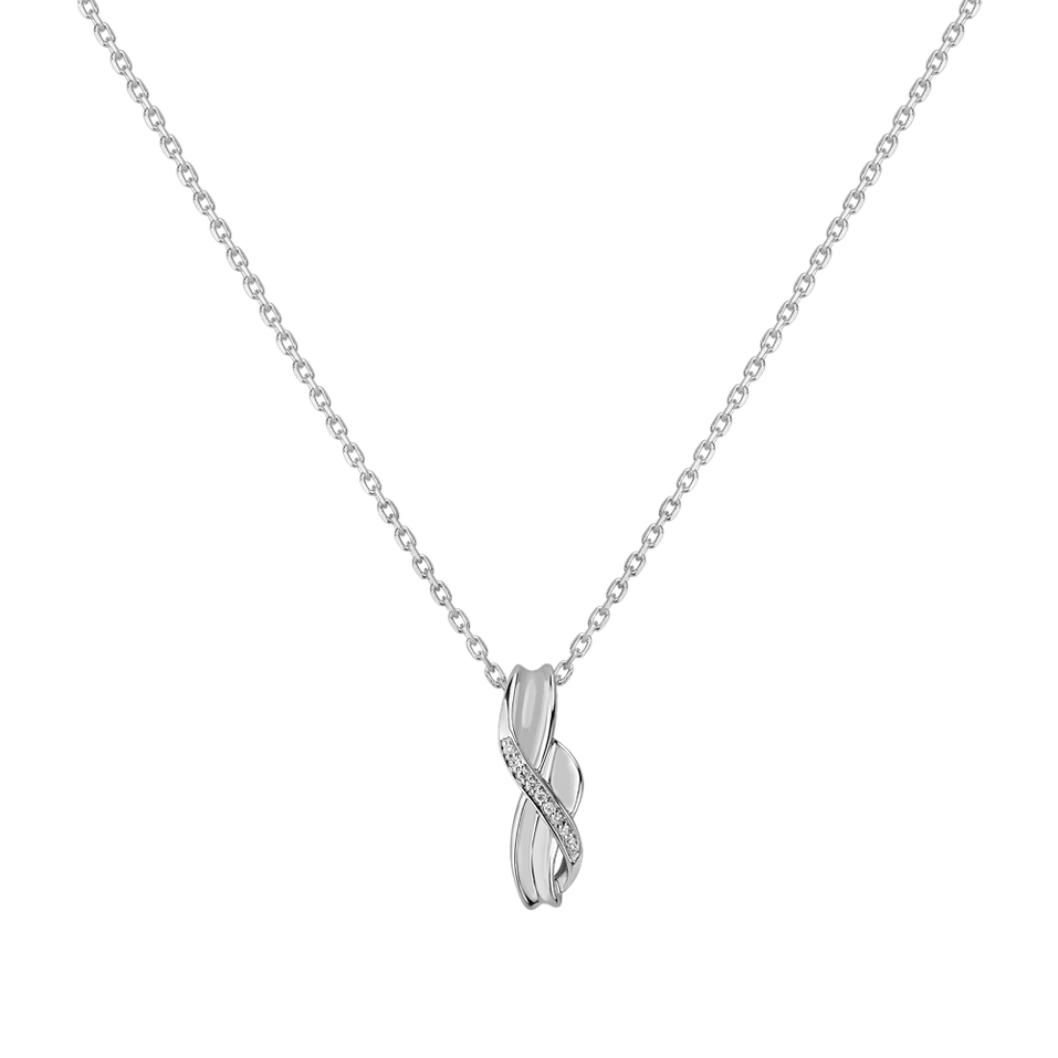 Diamond pendant Essential Wave