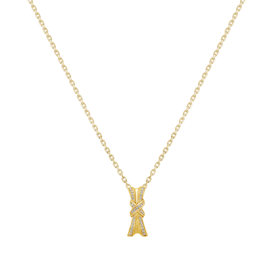 Diamond pendant Diamond Twist