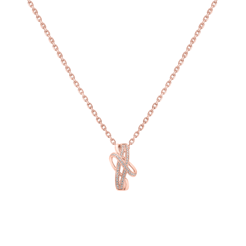 Diamond pendant Bundle of love