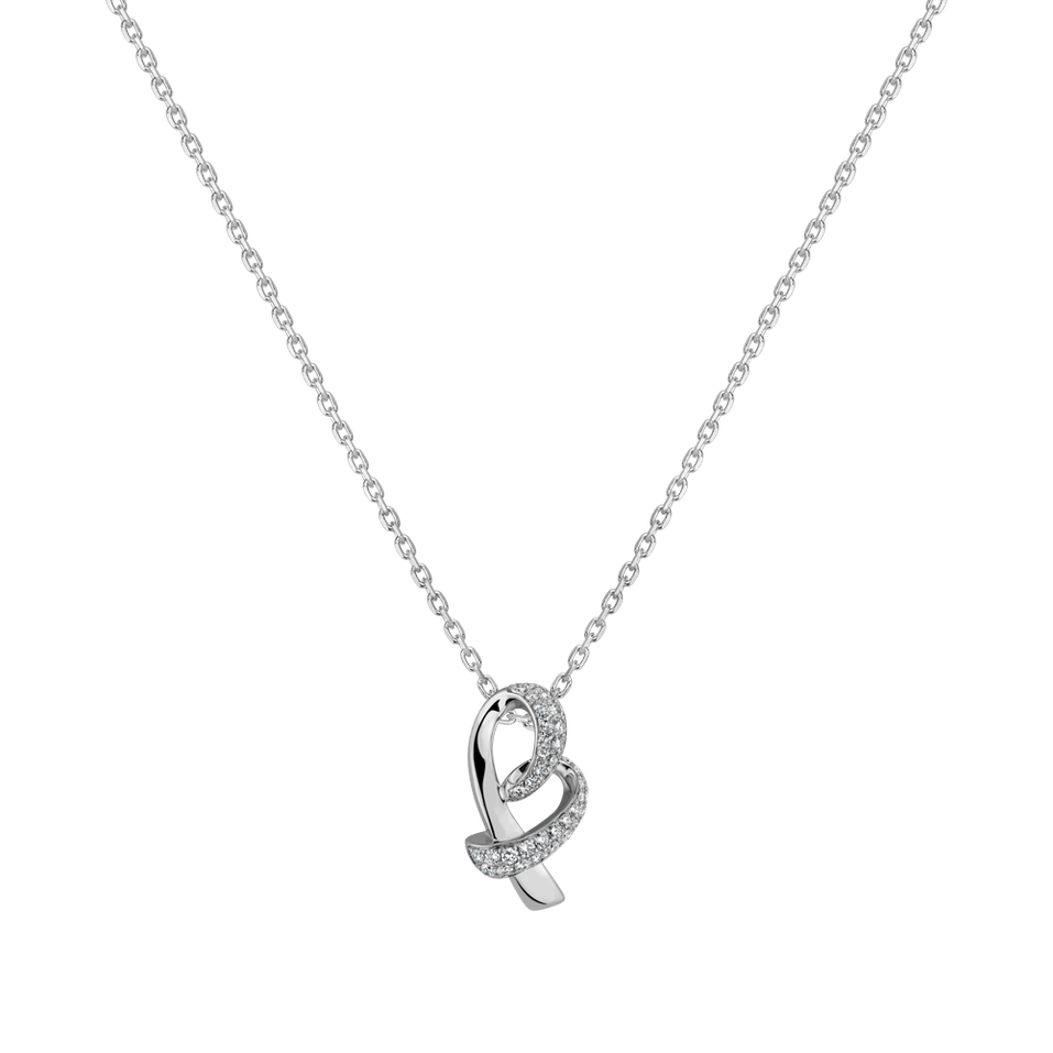 Diamond pendant Simplicity of Love