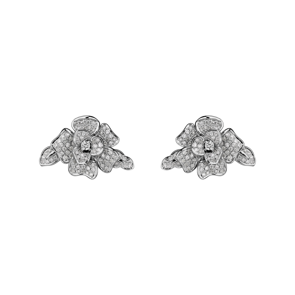 Diamond earrings Duchess Flower