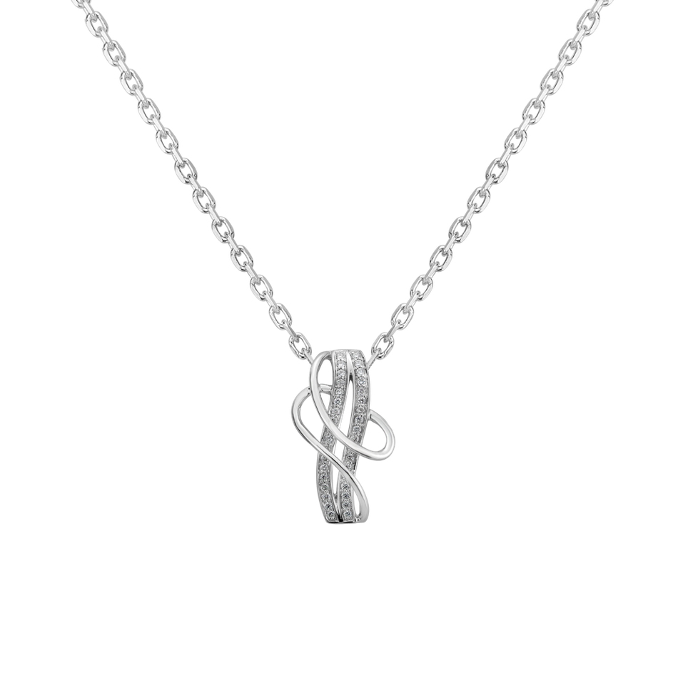 Diamond pendant Cheerful Embrace