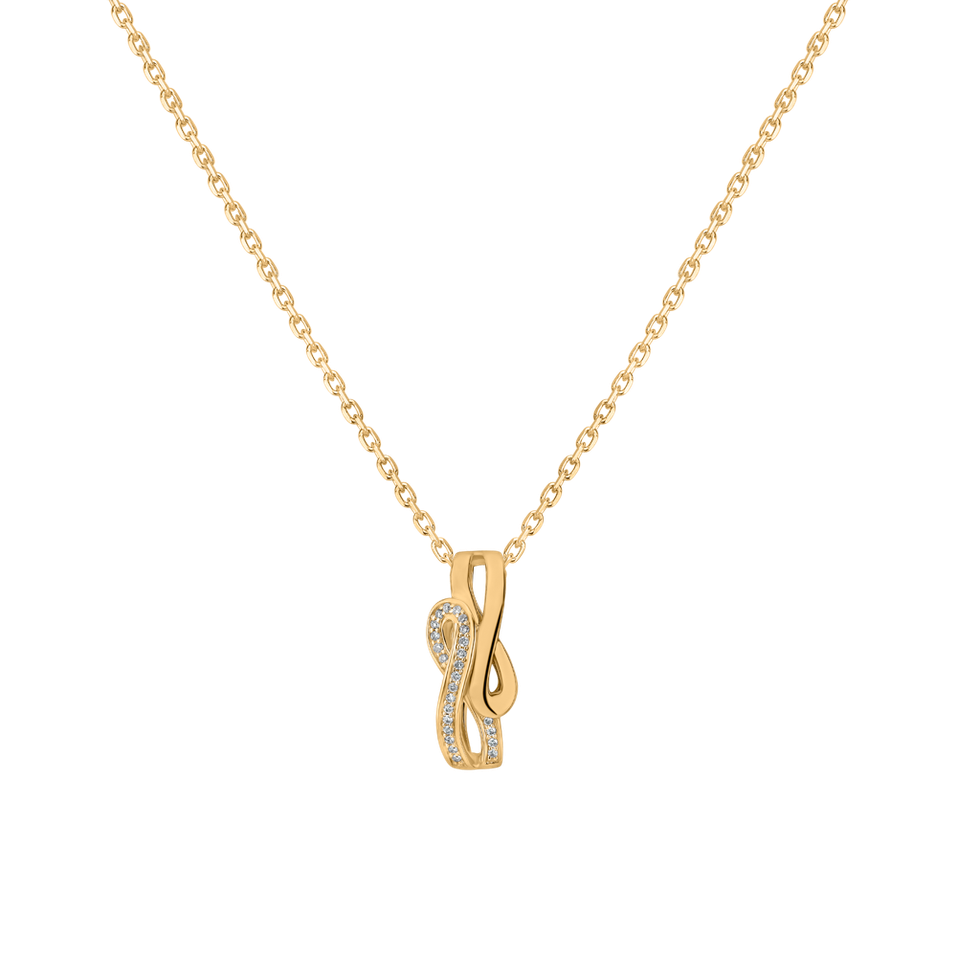 Diamond pendant Shiny Loop