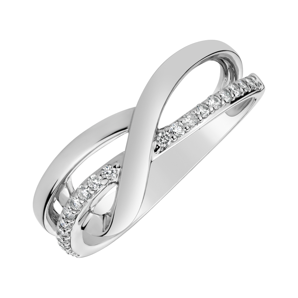 Diamond ring Elegant Twist