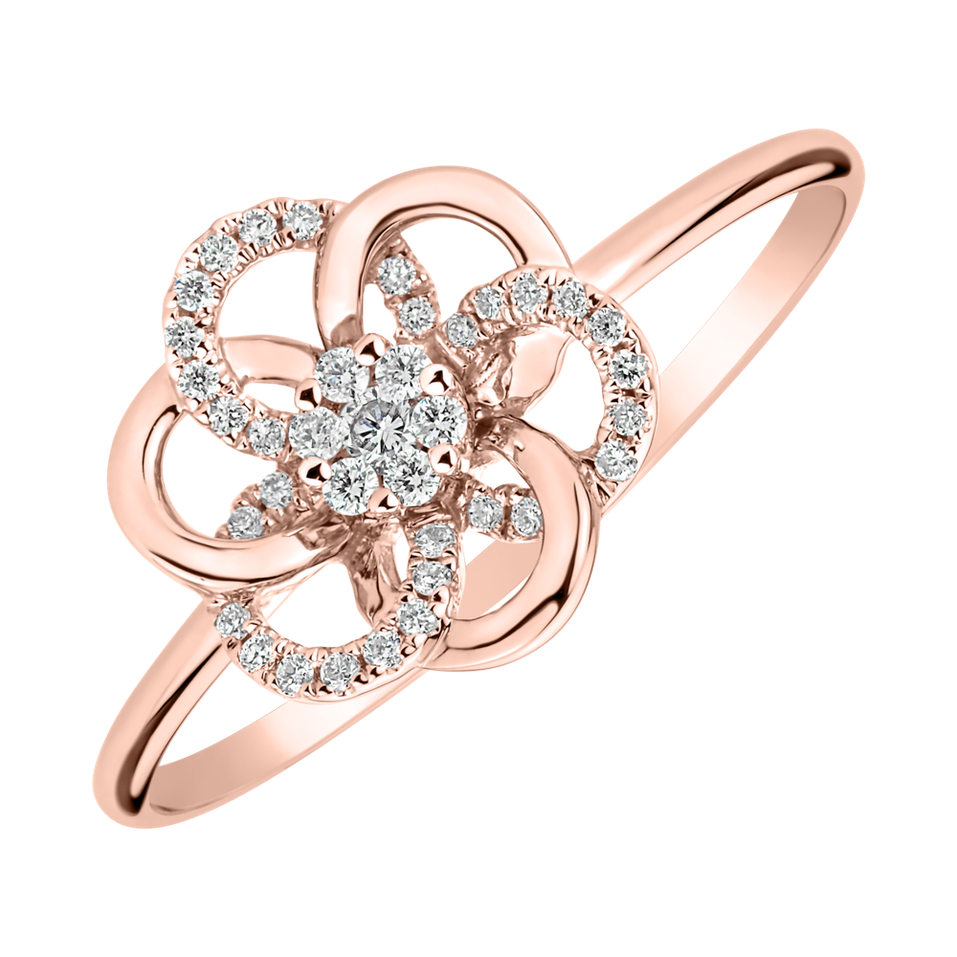 Diamond ring Flower