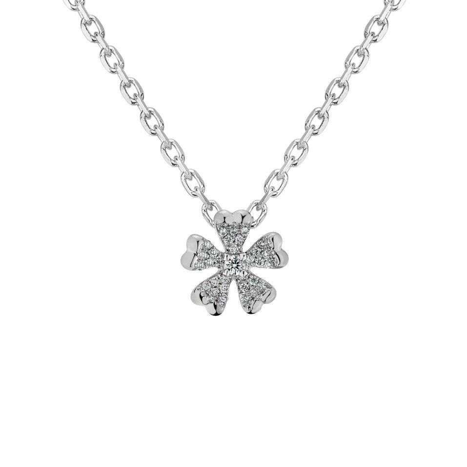 Diamond pendant Flower Spirit