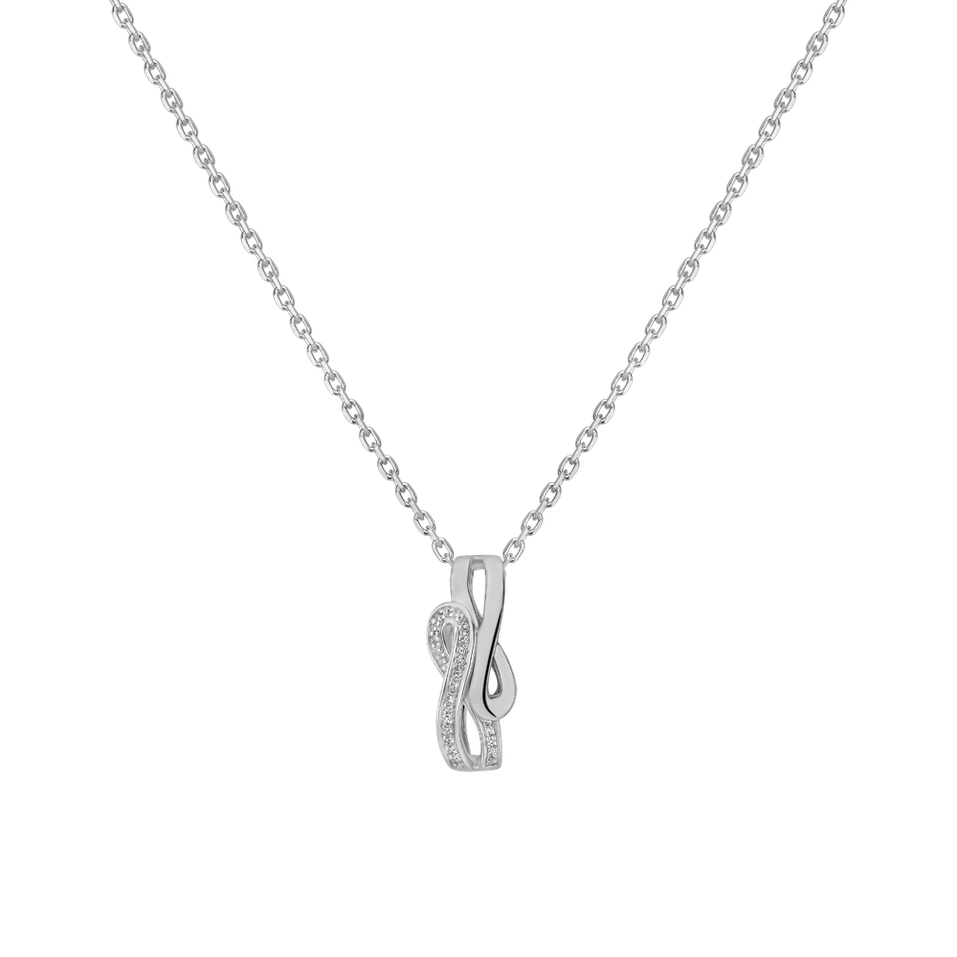 Diamond pendant Shiny Loop