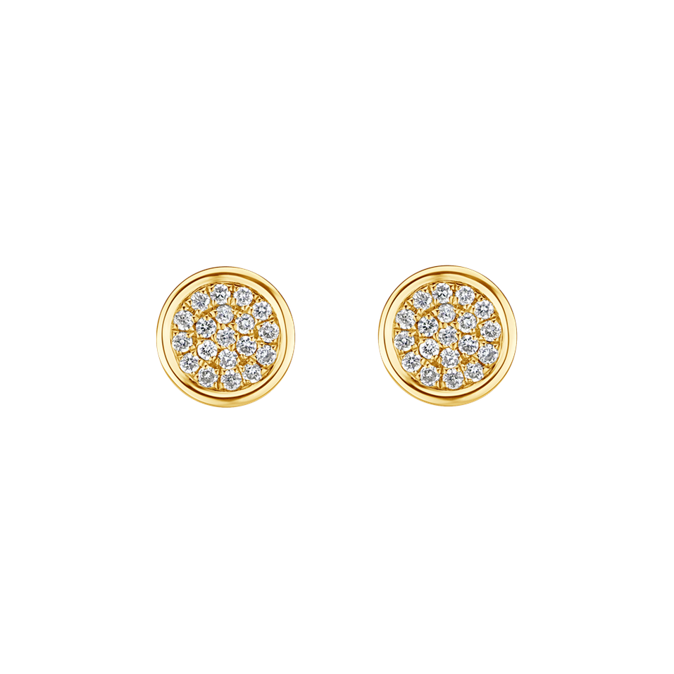 Diamond earrings Endless Circle