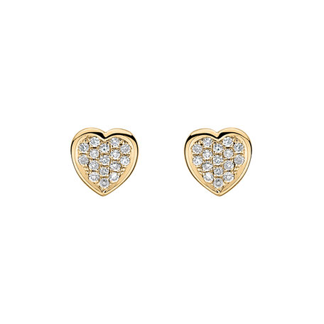 Diamond earrings Endless Love