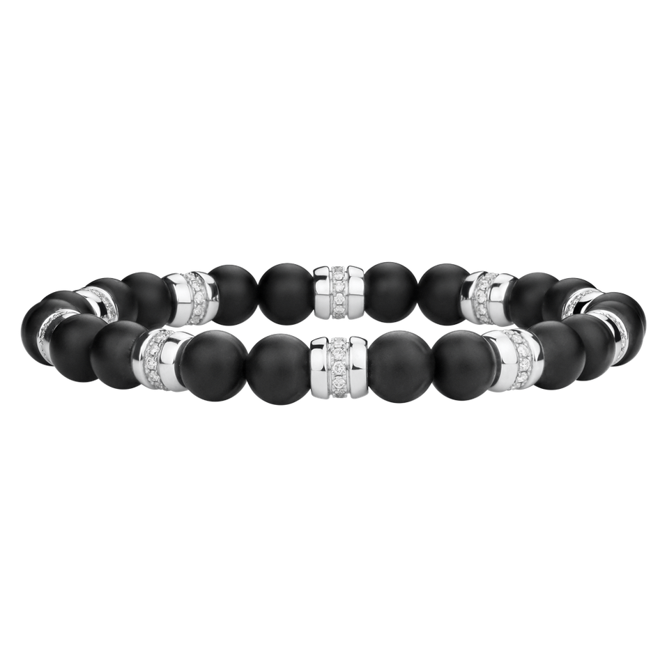 Diamond braclet with Agate Moonlight Jewel