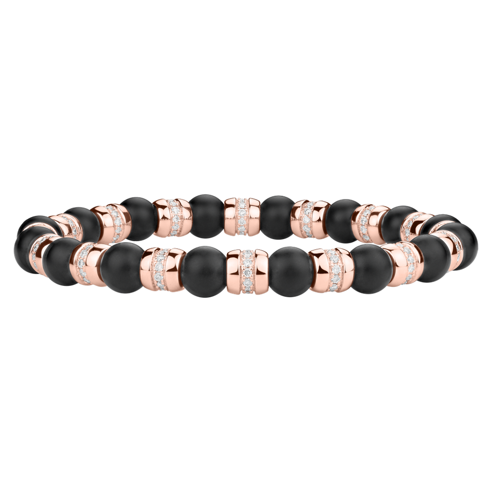 Diamond braclet with Agate Essential Shine