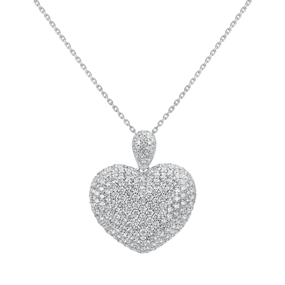 Diamond pendant Heart Brilliance