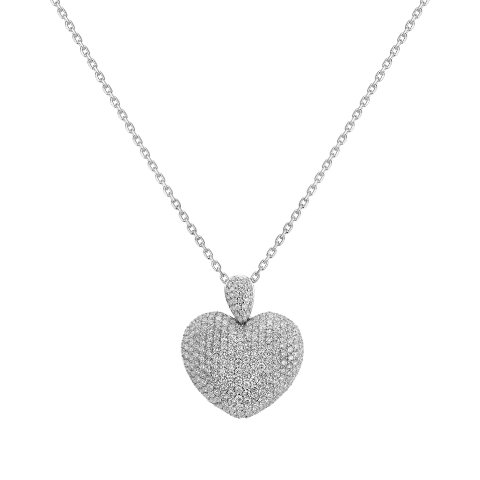 Diamond pendant Heart Brilliance