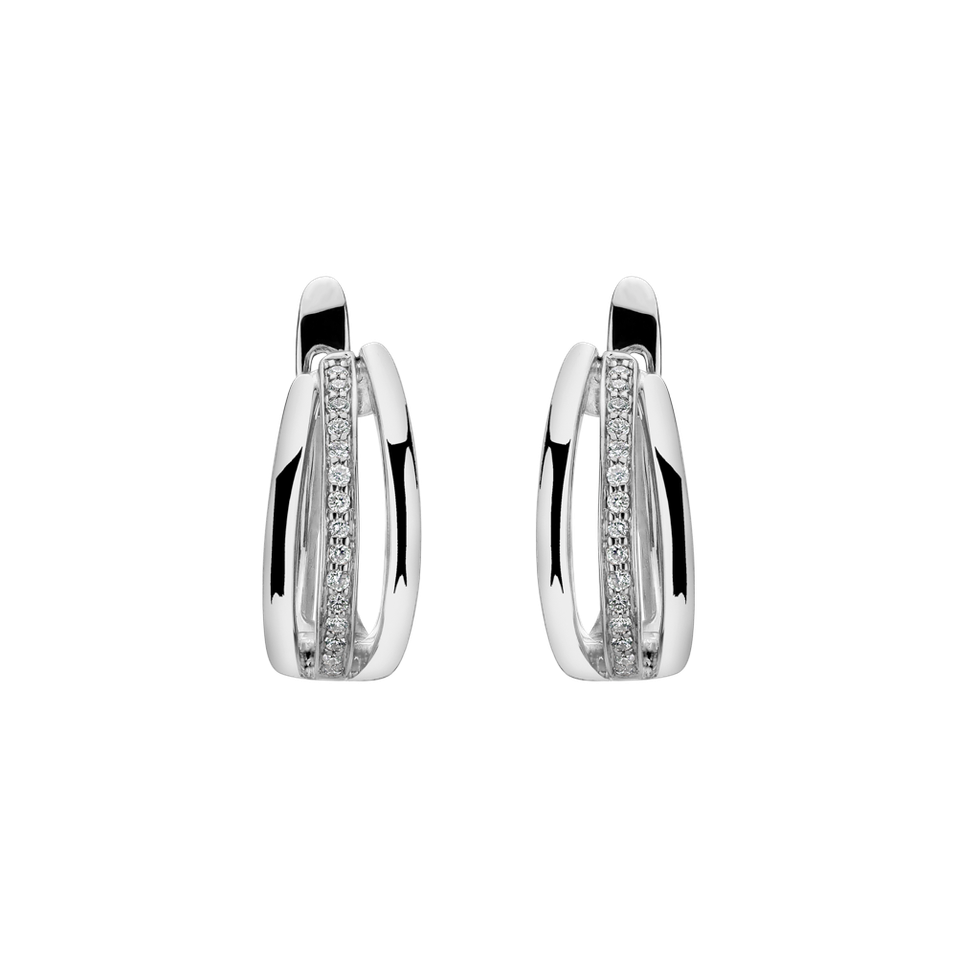 Diamond earrings Sparkling Memory