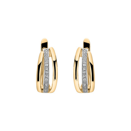 Diamond earrings Sparkling Memory