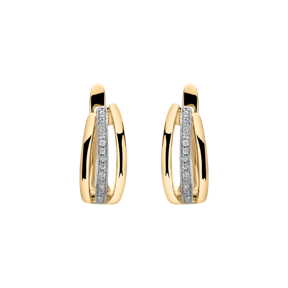 Diamond earrings Sparkling Memory