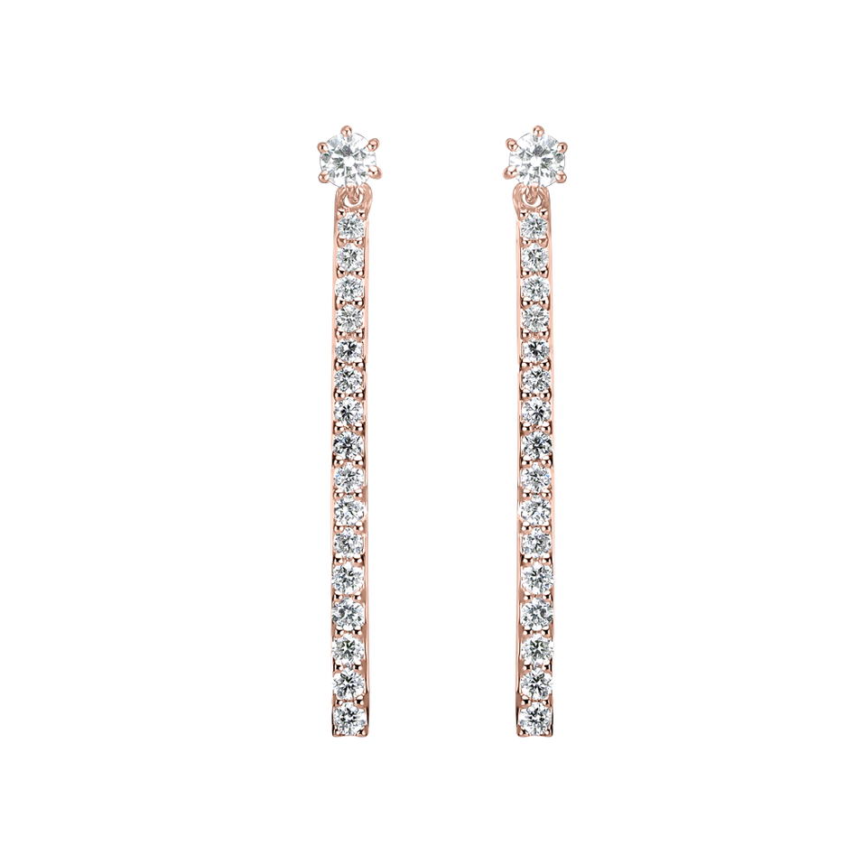 Diamond earrings Flying Star