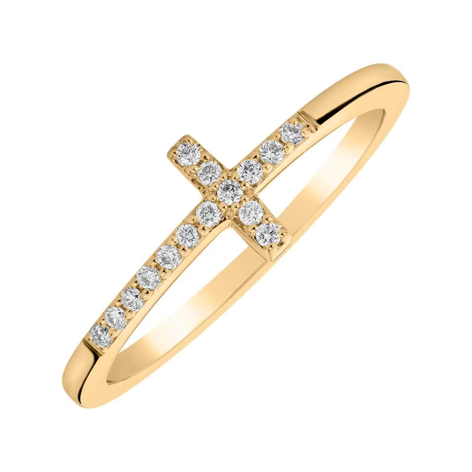 Diamond ring Cross