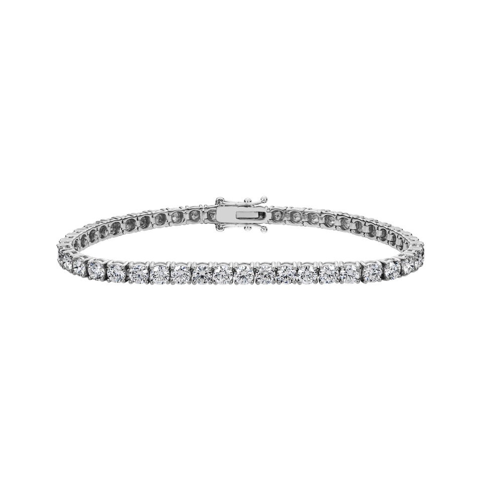 Bracelet with diamonds Delicate Antimony