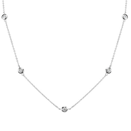 Diamond necklace Dots