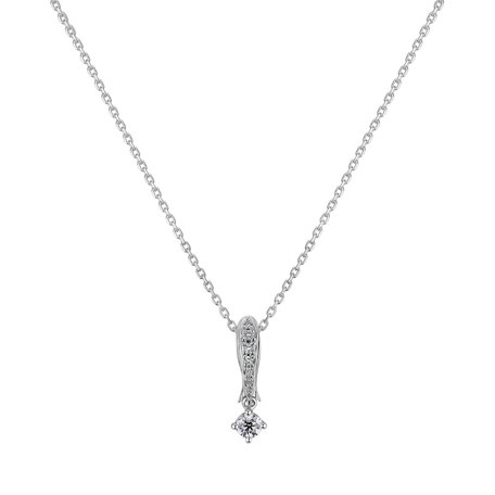 Diamond pendant Shooting Star