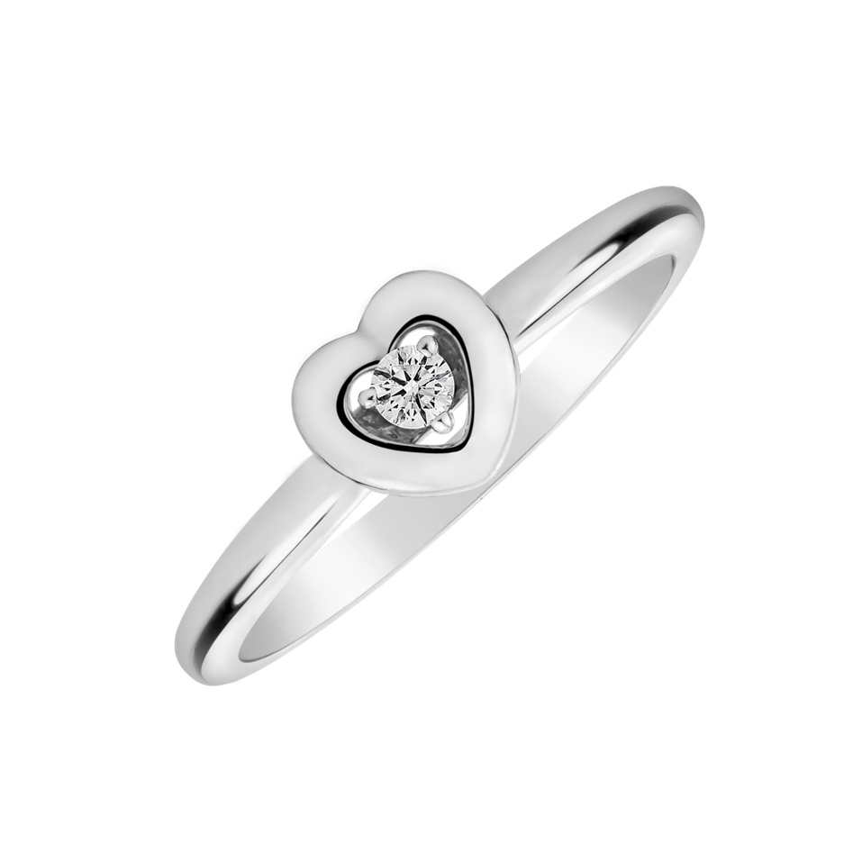 Diamond ring Tender Heart