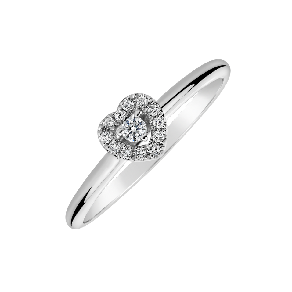 Diamond ring Tender Heart