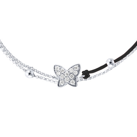 Diamond bracelet Luxury Butterfly