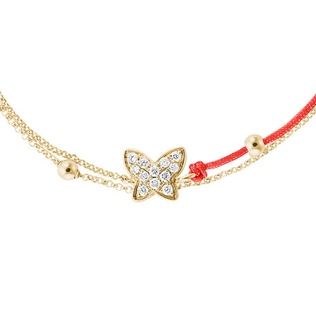 Diamond bracelet Luxury Butterfly