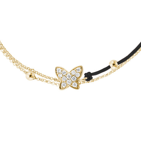 Diamond bracelet Luxury Butterfly